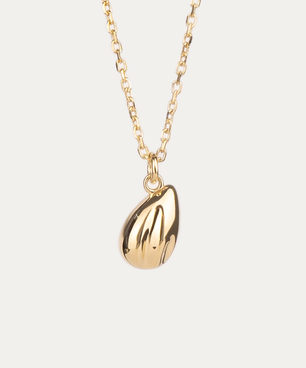Piega Pear Necklace