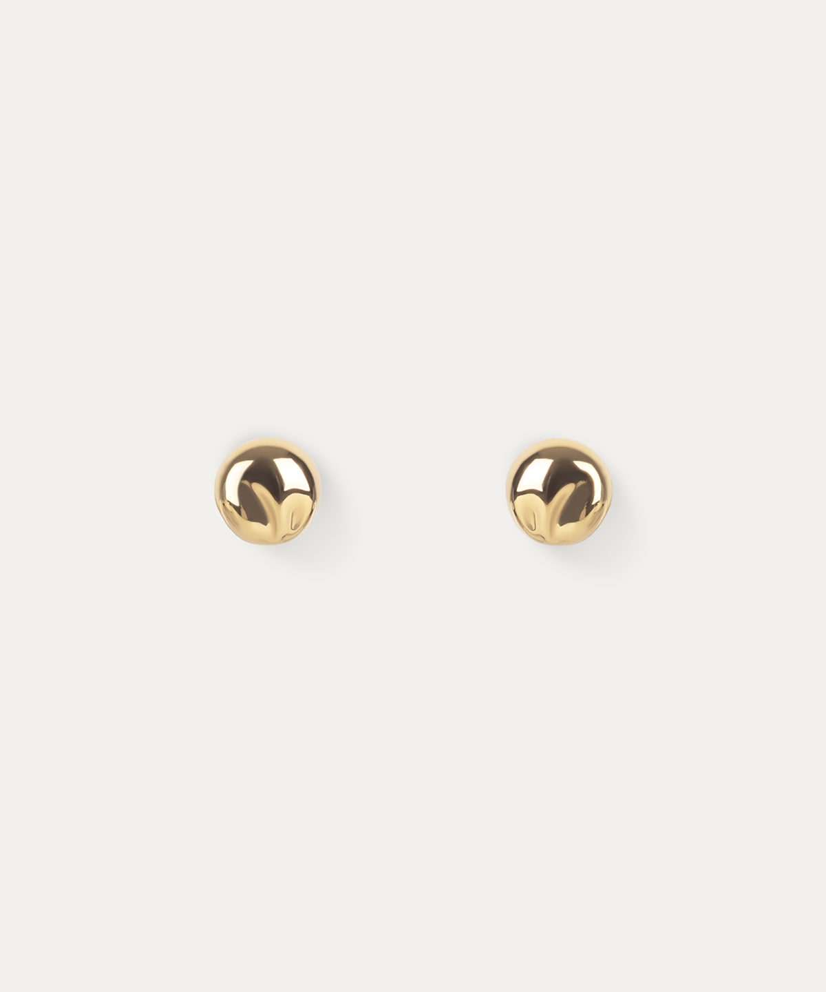 Piega Round Earrings