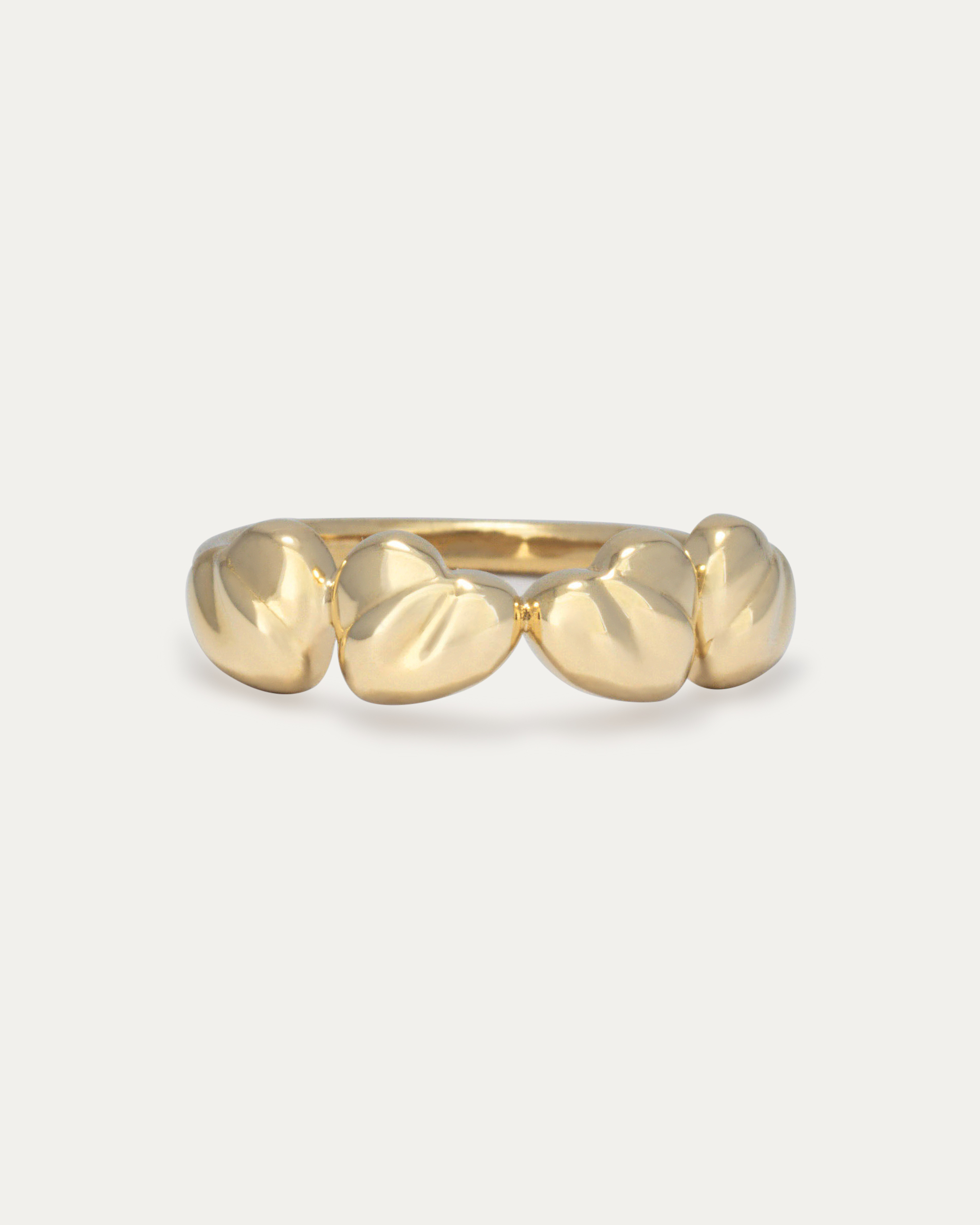 Piega Heart Harmony Ring