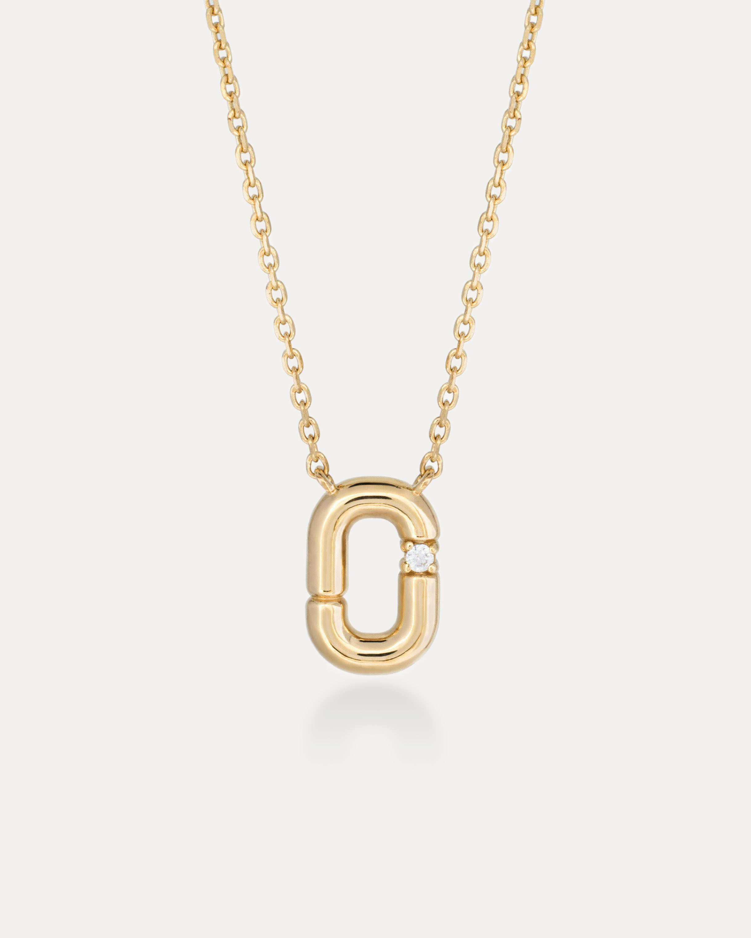 Modulo Signature Necklace - Rectangle