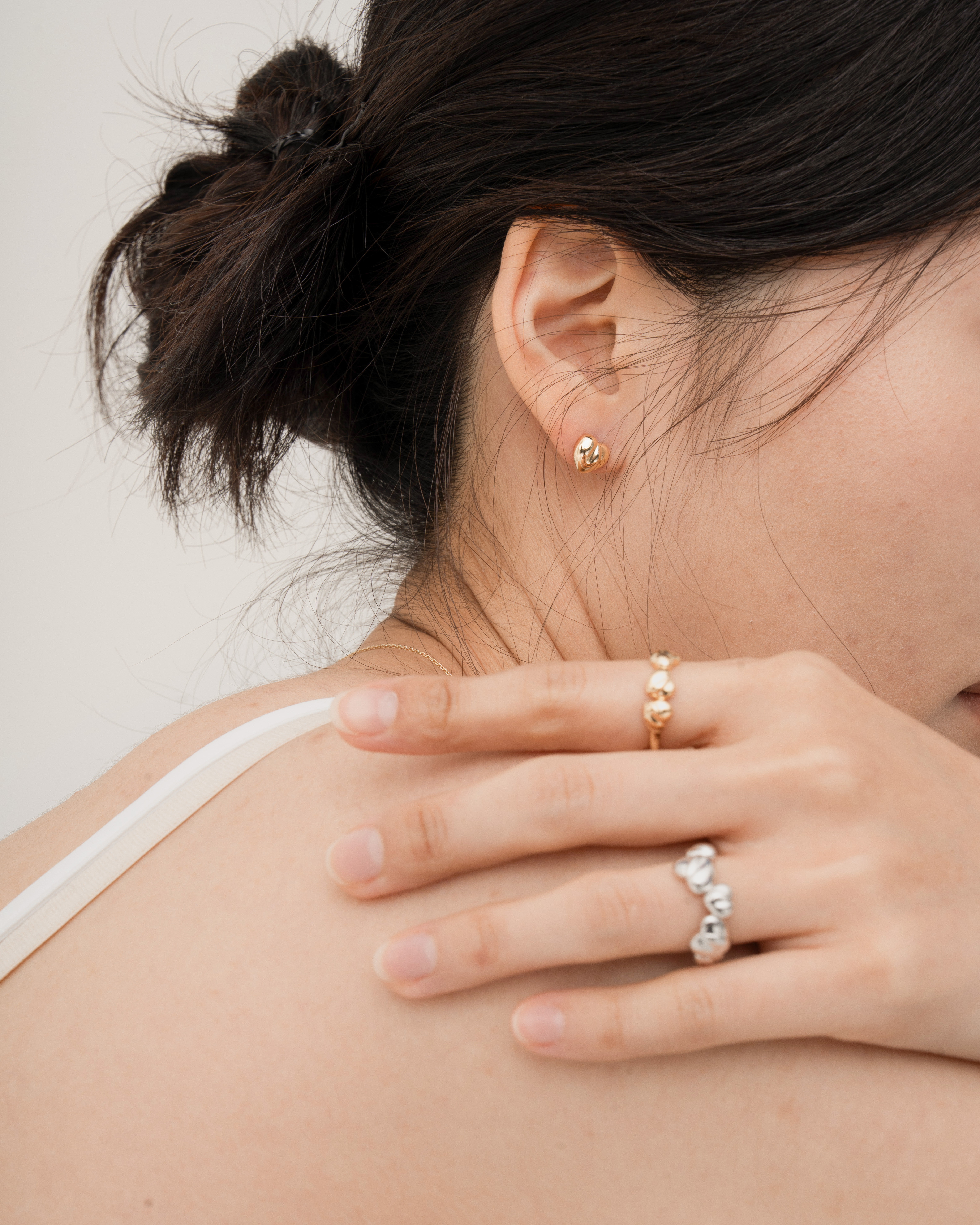 Piega Heart Earrings