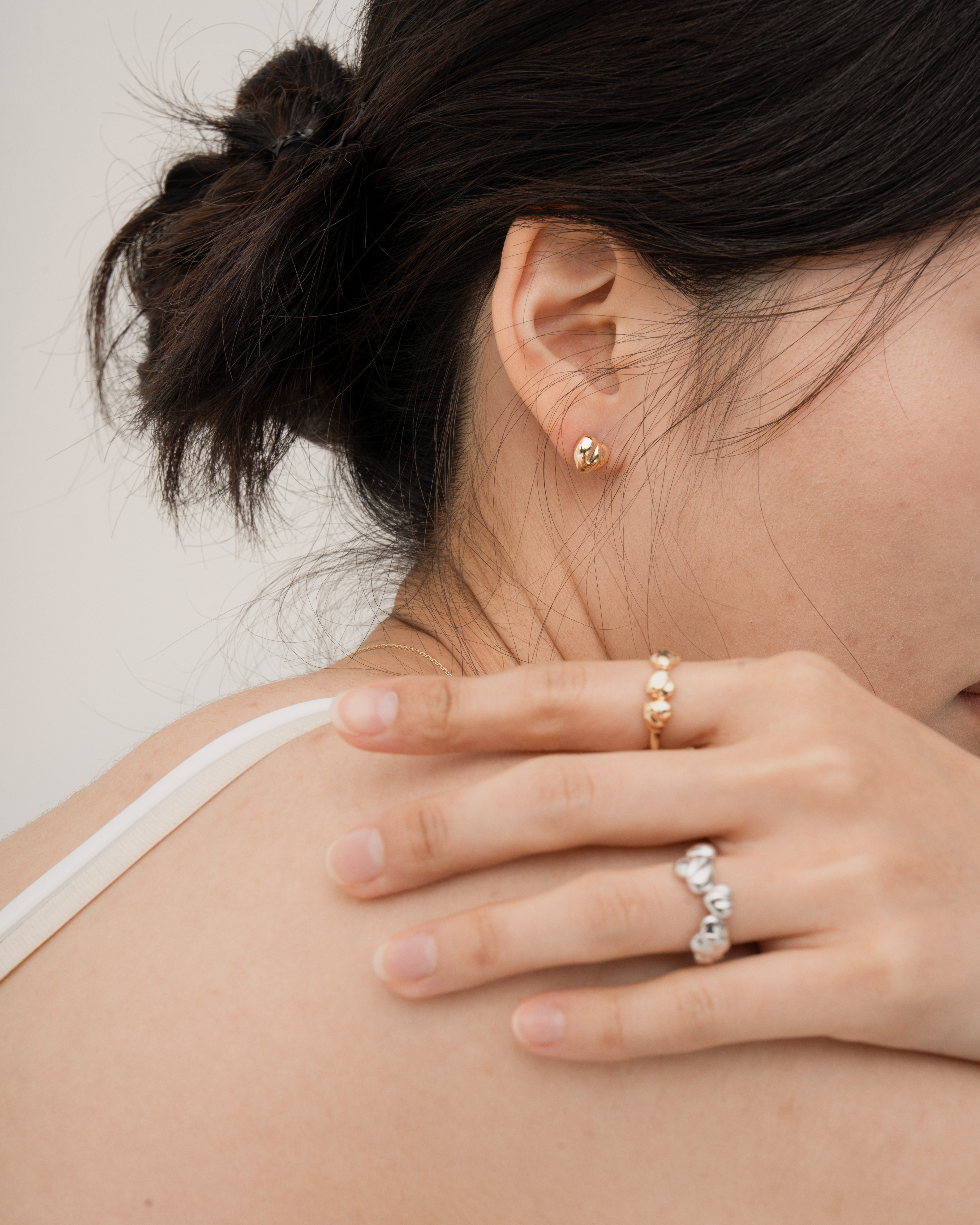 Piega Heart Earrings
